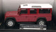 Cararama 1/43 Scale CARA41 - Land Rover Defender - Deep Red/White