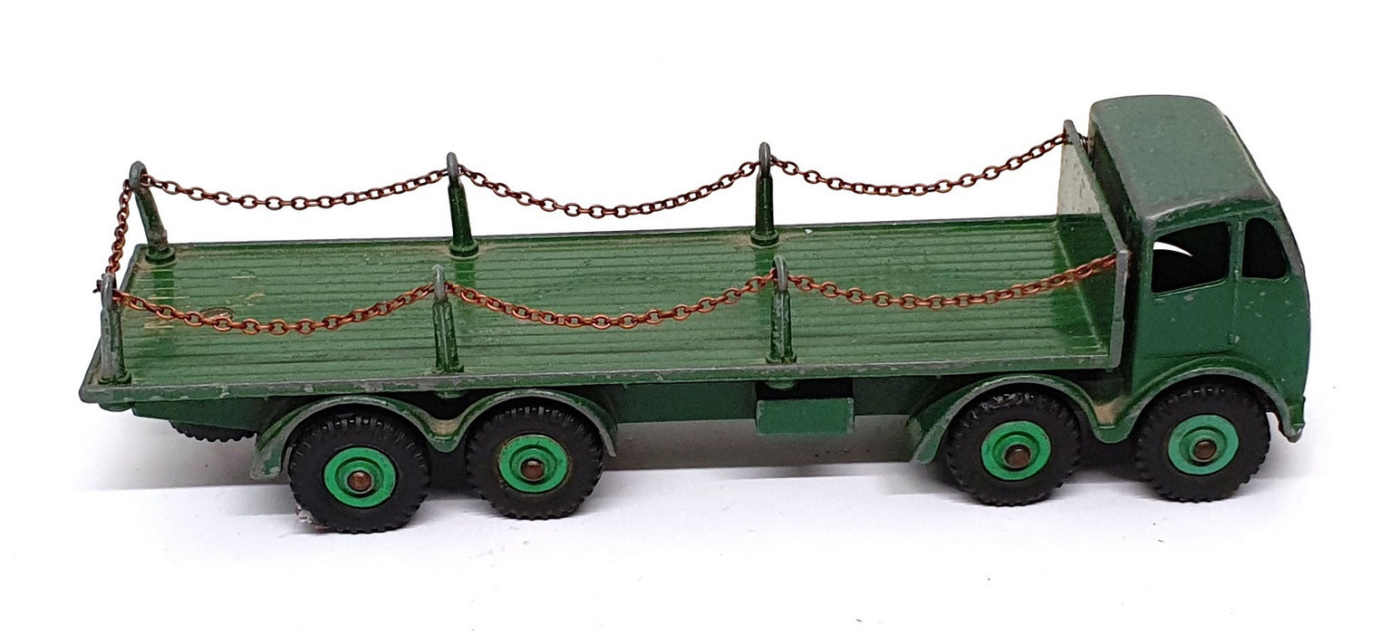 Dinky Supertoys 30526S - Foden Flatbed Lorry With Chains - Green REPAINT