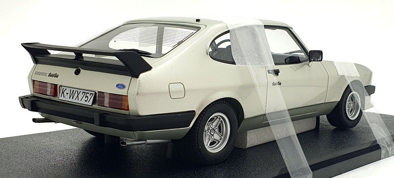 Cult 1/18 Scale Resin CML215-1 - 1981 Ford Capri 2.8 Turbo - Met. Silver