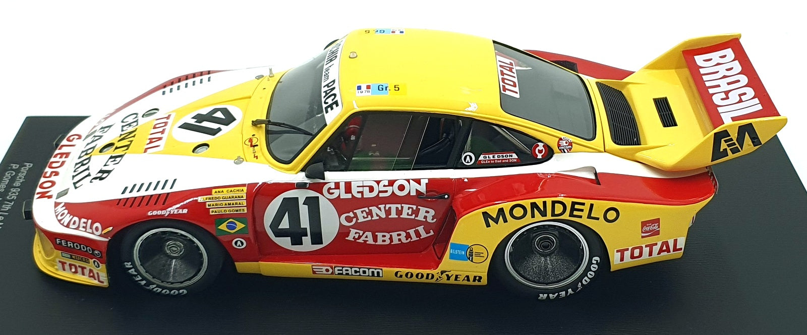 Spark 1/18 Scale 18S633 - Porsche 935 7th Le Mans 24Hr 1978 #41