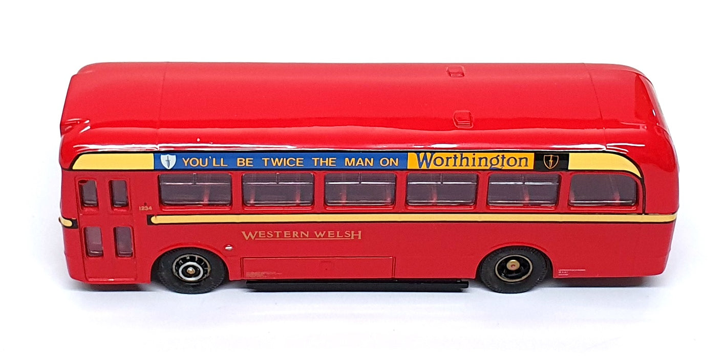 Corgi 1/50 Scale 34801 - Leyland Olympian Bus Western Welsh Carmarthen - Red