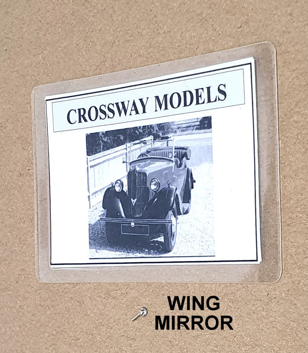 Crossway Models 1/43 Scale CM11A - Morris 8 SII Tourer - Black