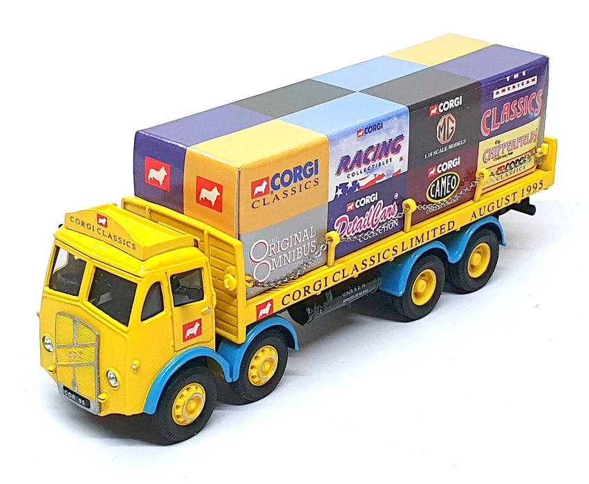 Corgi 1/50 Scale 09802 - ERF 8 Wheel Rigid With Load & Unpainted Figures