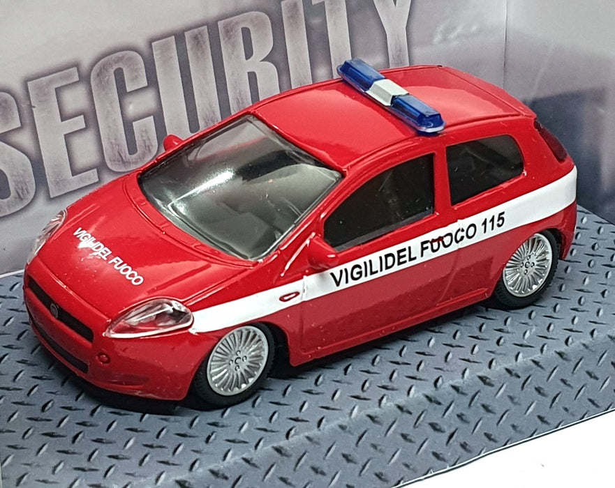 Mondo Motors 1/43 Scale MM02B - Fiat Grand Punto Vigilidel Fuoco 115 - Red