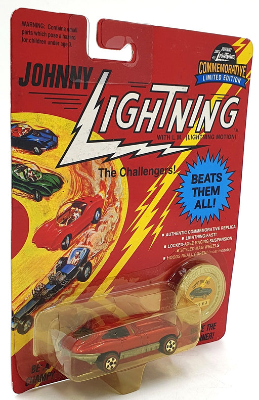 Johnny Lightning 1/64 Scale 100-170 The Challengers Custom XKE - Met. Red