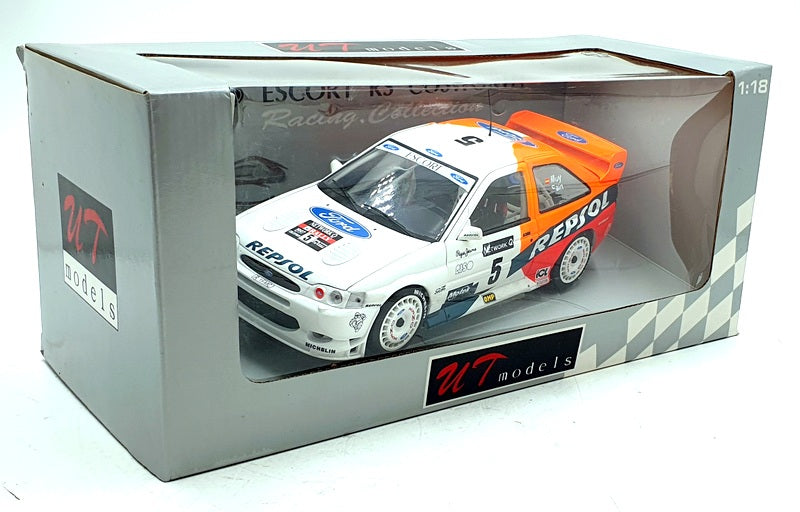 UT Models 1/18 Scale 39750 - Ford Escort WRC RAC Rally #5 Repsol 1997 Sainz Moya