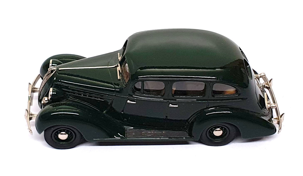 Brooklin 1/43 Scale BRK102 - 1936 Hudson Terraplane 6-62 4Dr Sedan - Dk. Green