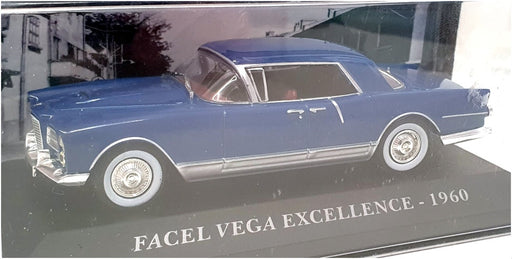Altaya 1/43 Scale Diecast A261023 - 1960 Facel Vega Excellence - Blue