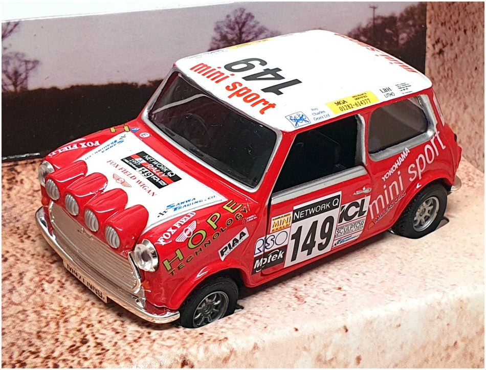 Corgi 1/36 Scale 04427 - Mini Sport #149 RAC Rally 1997 - Red/White