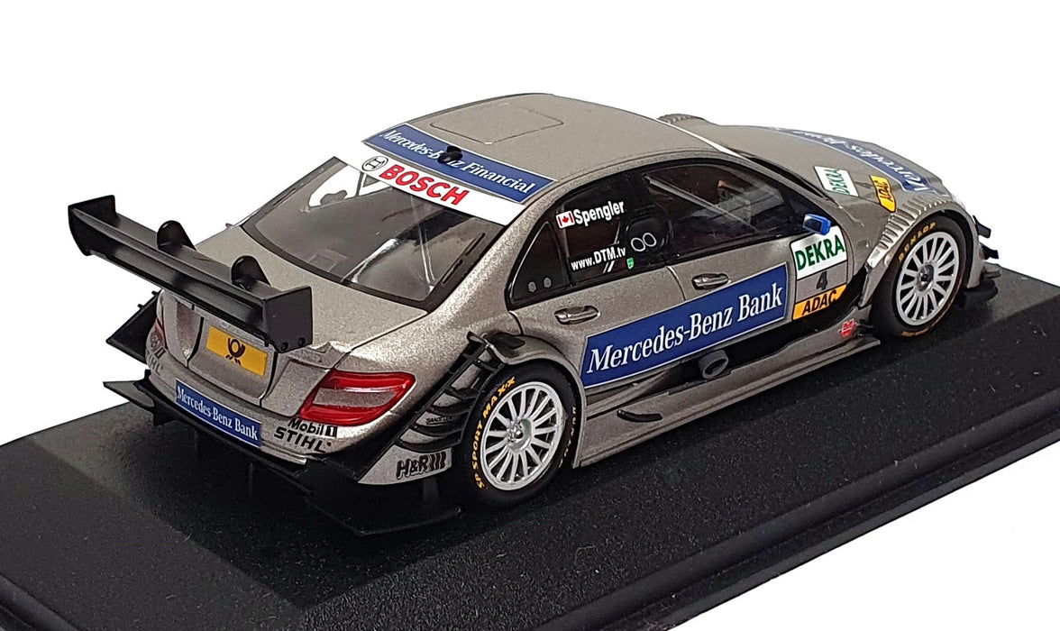Minichamps 1/43 Scale 400 103904 - Mercedes C-Class DTM 2010 #4 Spengler - Grey
