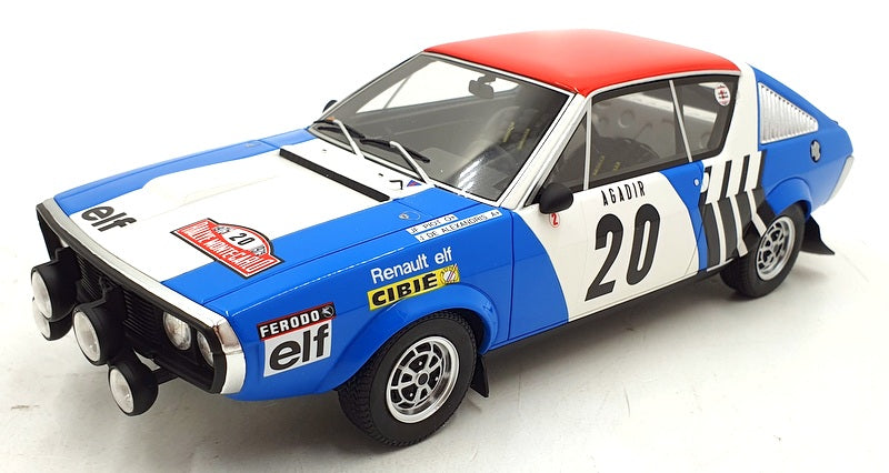 Otto Mobile 1/18 Scale Resin OT357C - Renault 17 Monte-Carlo 1975 J-F Piot  #20