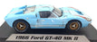Shelby Collectibles 1/18 Scale Diecast 01409 - 1966 Ford GT-40 MkII - Blue