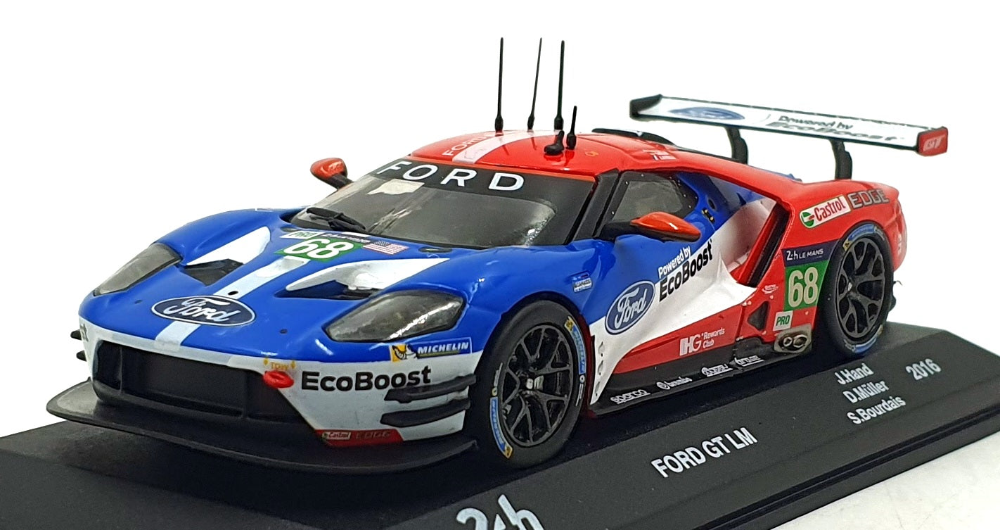 Altaya 1/43 Scale 52843 - Ford GT #68 Le Mans 2016 - Hand/Muller/Bourdais