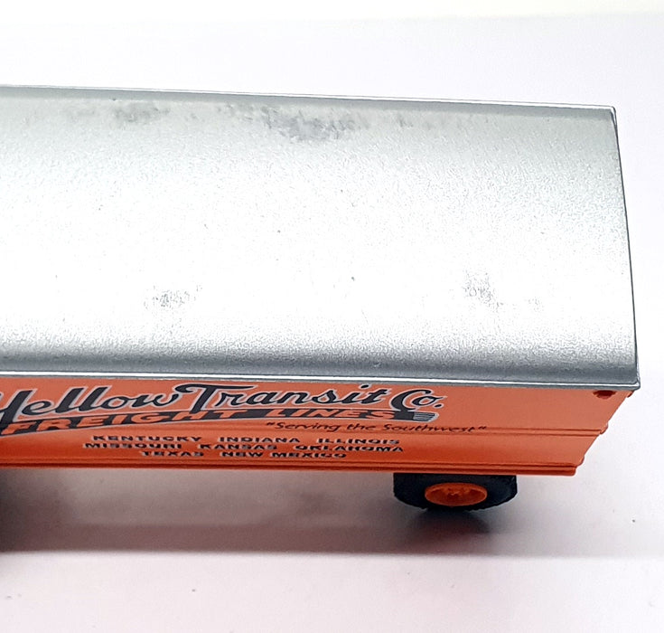 AHL 1/64 Scale L51103 - Mack Truck & Trailer Yellow Transit Co. - Orange