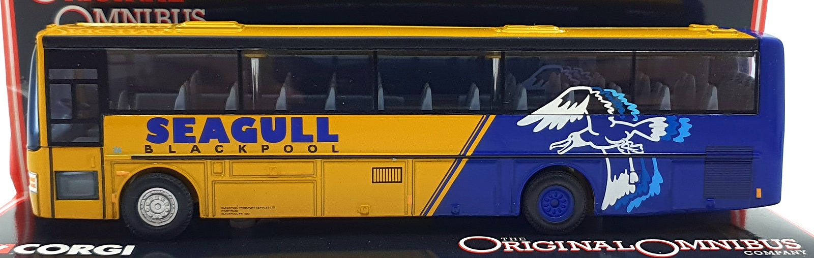 Corgi 1/76 Scale Diecast 42723 - Van Hool Alizee Seagull Coaches