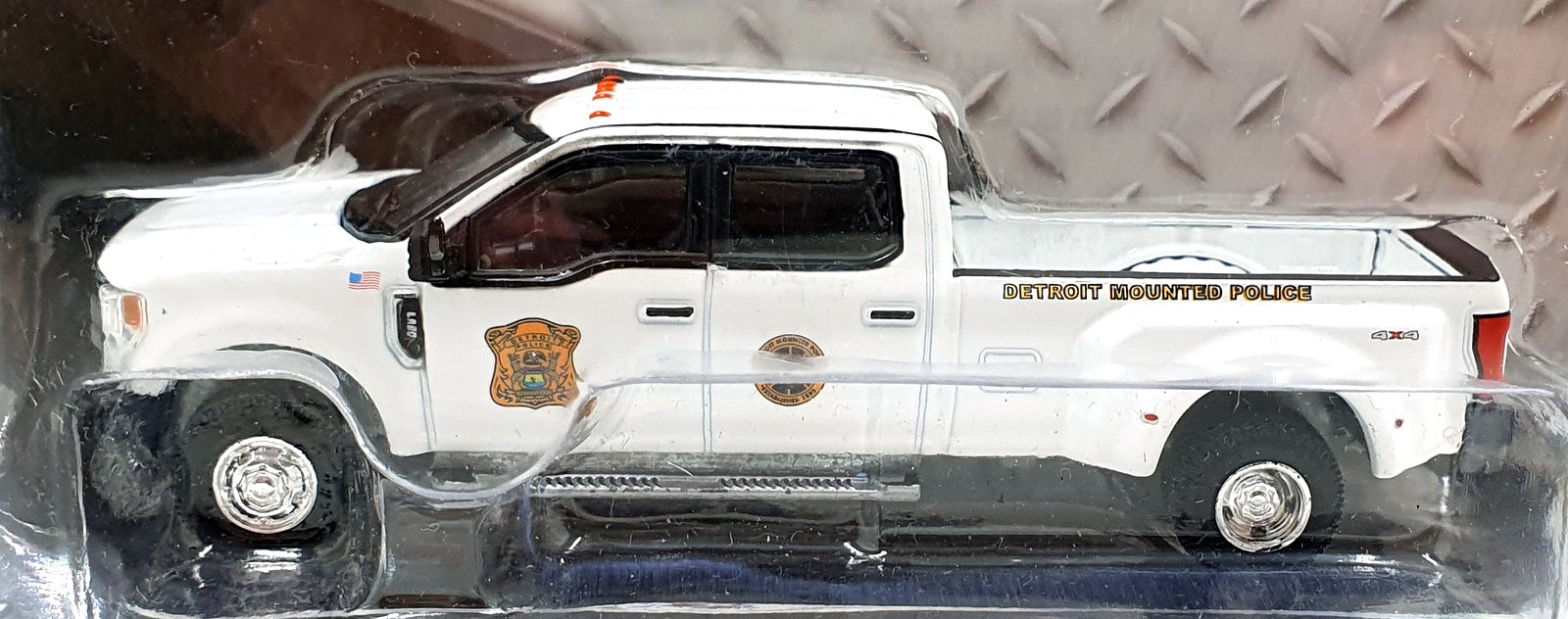 Greenlight 1/64 Scale 46080-D - 2017 Ford F-350 Dually Detroit Michigan Police