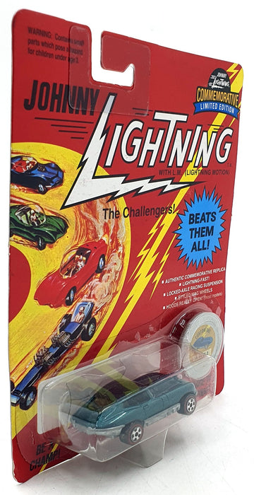 Johnny Lightning 1/64 Scale 100-200 The Challengers Custom XKE - Met. Green
