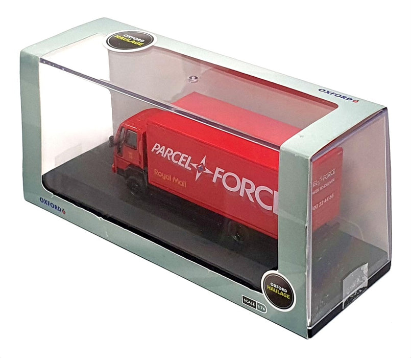 Oxford Diecast 1/76 Scale 76FCG005 - Ford Cargo Box Van (Parcelforce) Red