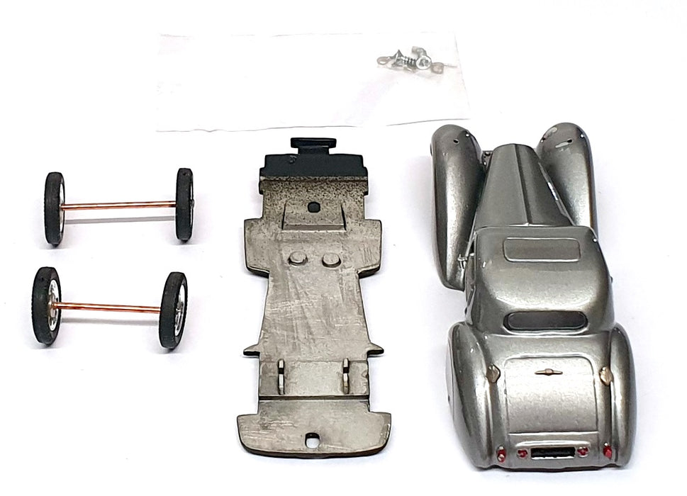 Milestone Miniatures 1/43 Scale GC34 - 1938 Jaguar SS100 Coupe - Silver