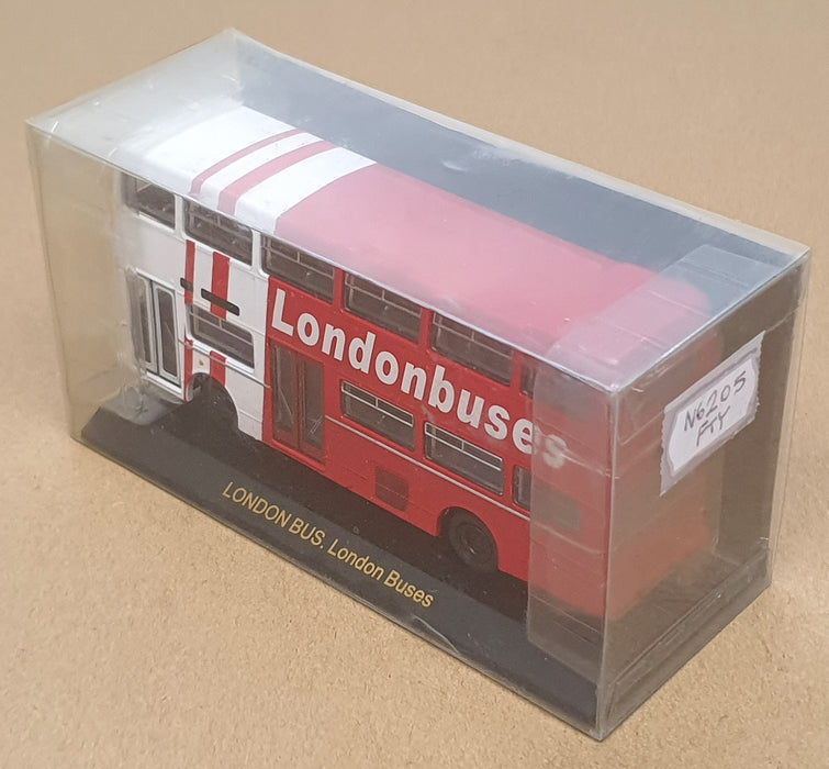 Britbus 1/76 Scale N6205 - Scania Metropolitan Bus Londonbuses Red/White