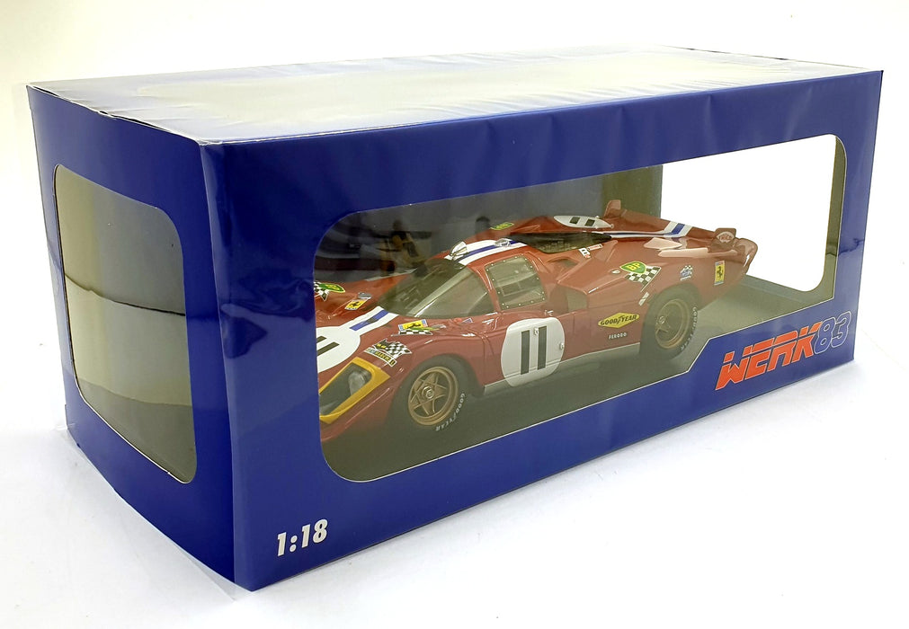 Werk83 1/18 Scale Diecast W18053002  - Ferrari 512S #11 Le Mans 24h 1970
