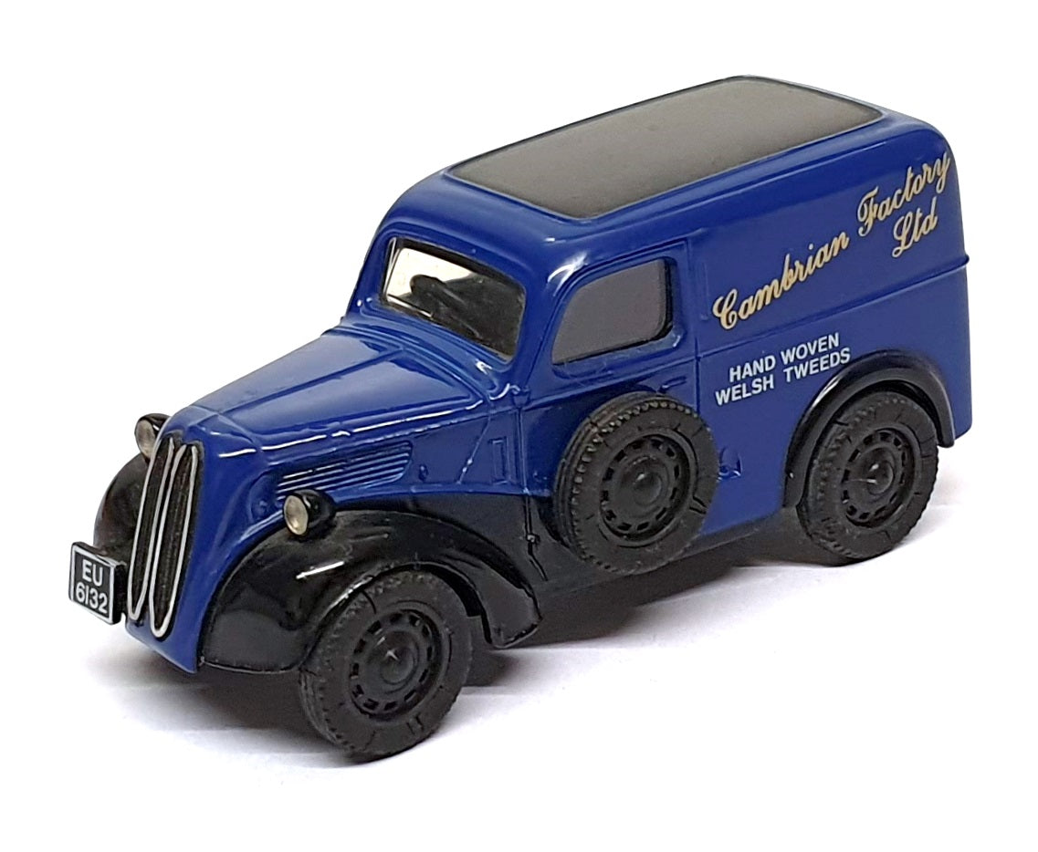 Corgi 1/43 Scale D980 - Ford Popular Van Cambrian Factory - Blue
