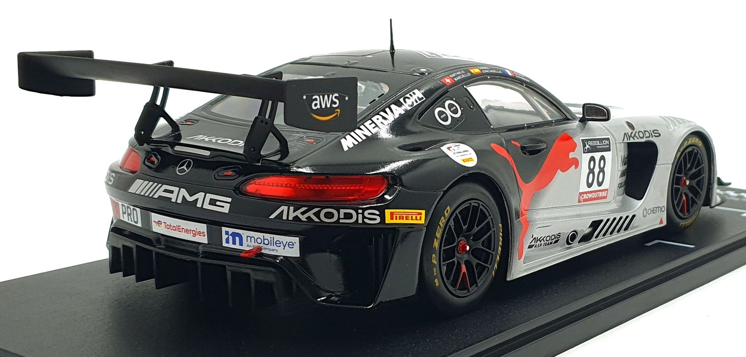 IXO 1/18 Scale LEGT18-22SPA001 - Mercedes AMG GT3 #88 24Hr Spa 2022