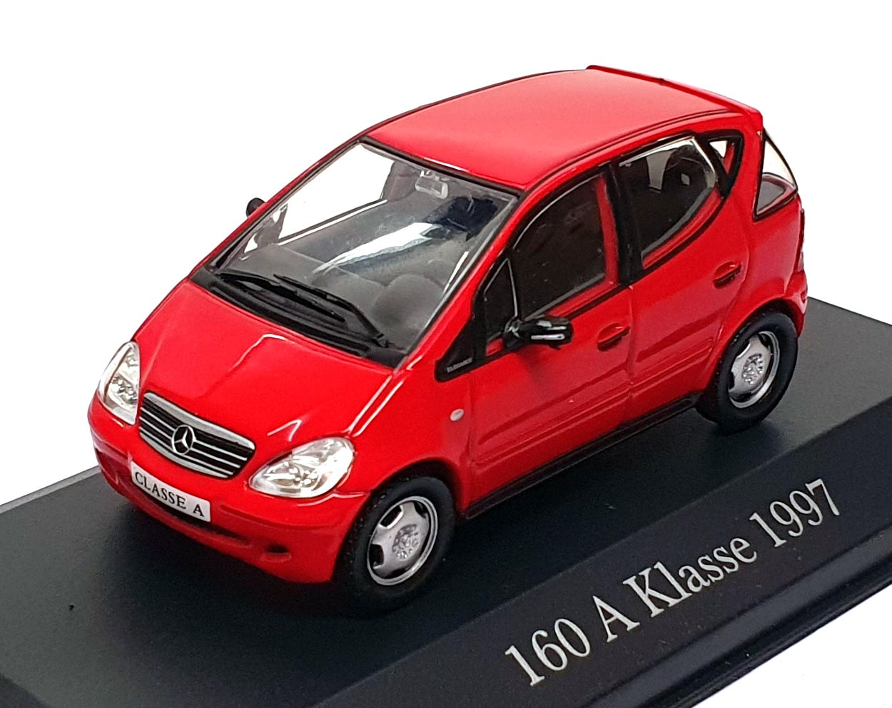 Altaya 1/43 Scale KL1997 - 1997 Mercedes Benz 160 A Klasse - Red