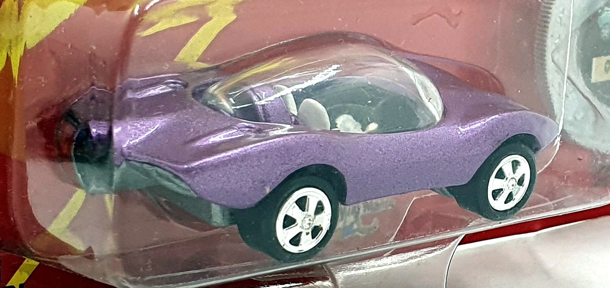 Johnny Lightning 1/64 Scale 100-162 The Challengers Custom Turbine - Met. Purple
