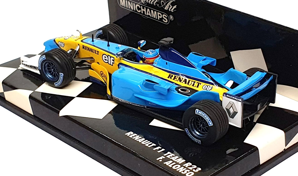 Minichamps 1/43 Scale 400 030008 - F1 Renault R23 F. Alonso