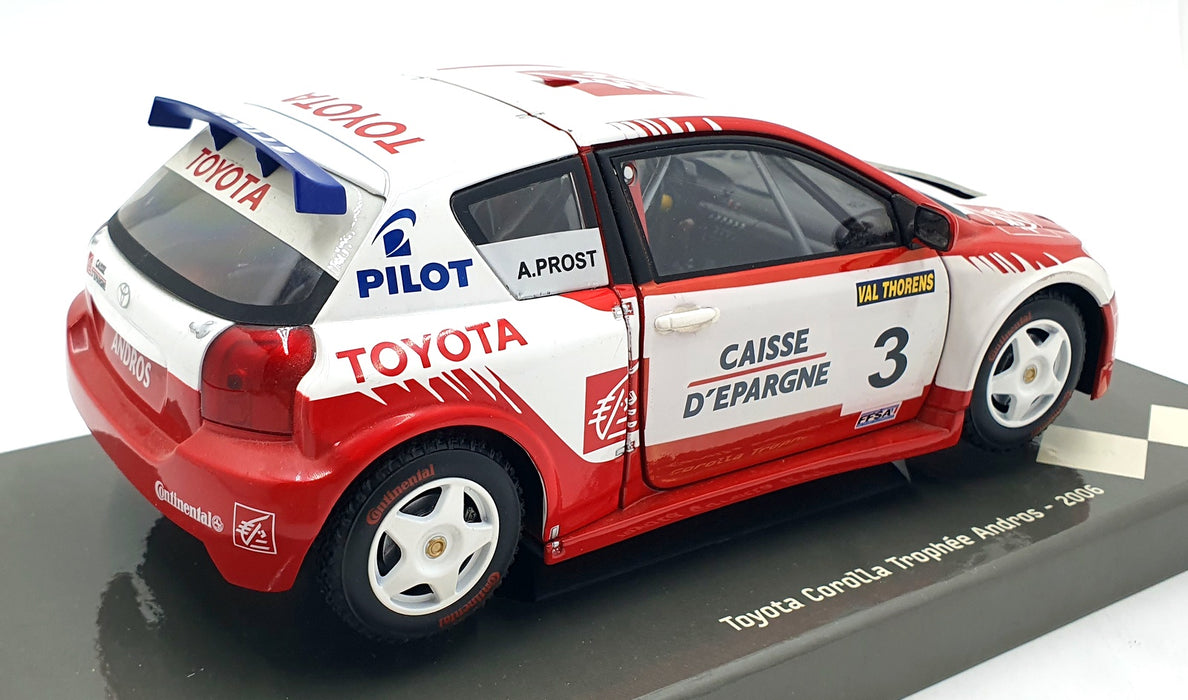 Solido 1/18 Scale Diecast 83501 - Toyota corolla Trophee Andros 2006 #3
