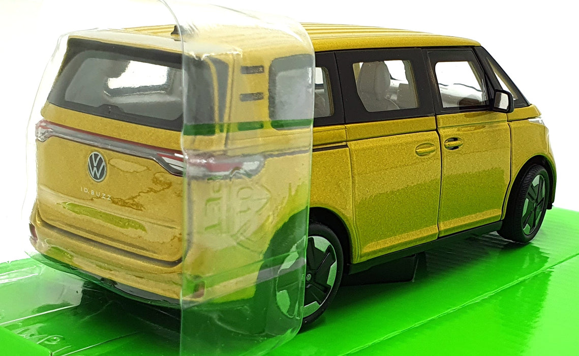 Welly NEX 1/27 Scale Diecast 24119W-M.YL  - VW ID Buzz - Met. Gold