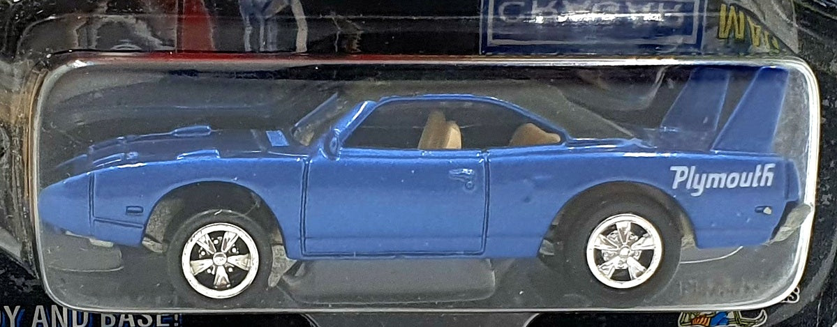 Johnny Lightning 1/64 Scale 200-120 Muscle Cars 1970 Plymouth Superbird - Blue