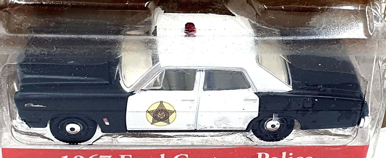 Greenlight 1/64 Scale 44760-B - 1967 Ford Custom Police Car 