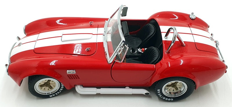 Kyosho 1/18 Scale Diecast DC30723I - Shelby Cobra 427 - Red/White Stripes