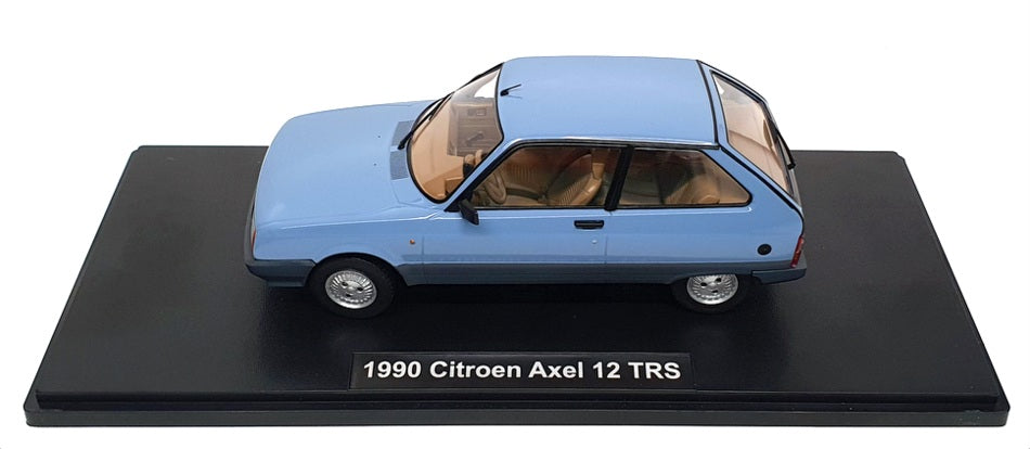 Triple9 1/18 Scale Diecast T9-1800338 - 1990 Citroen Axle 12 TRS - Lt Blue