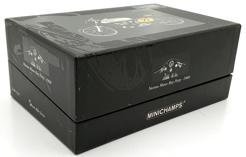 Minichamps 1/12 Scale Diecast 122 132400 - Norton Manx Ray Petty 1960