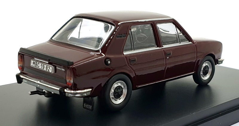 Abrex 1/43 Scale Diecast 143ABS - 1982 Skoda 120L - Maroon