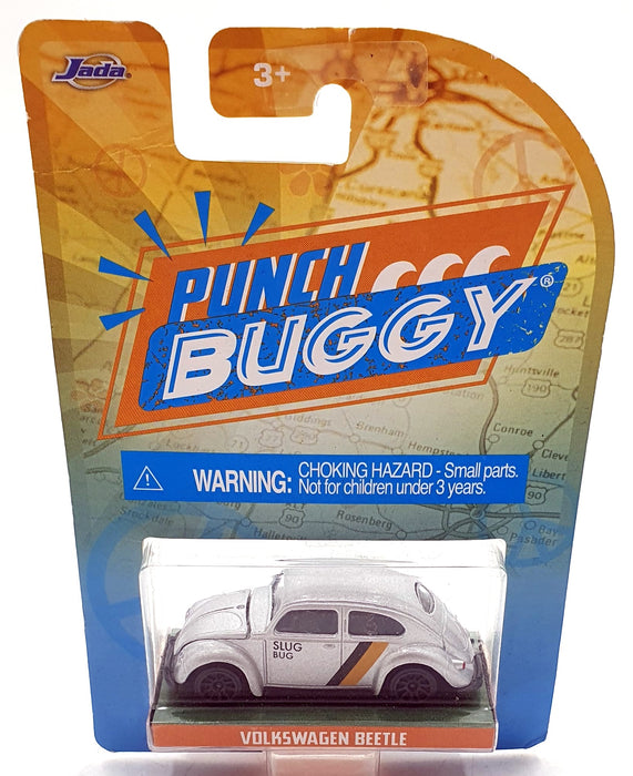 Jada Toys 1/64 Scale 100426P - Volkswagen Beetle Slug Bug - Silver