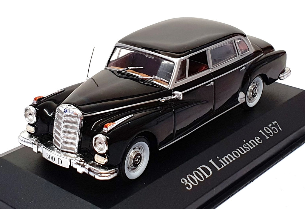 Altaya 1/43 Scale AL300D - 1957 Mercedes Benz 300D Limousine - Black