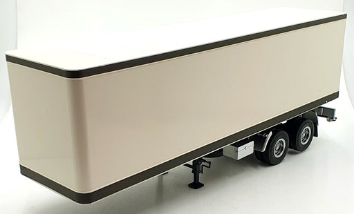 KK Scale Road Kings 1/18 Scale RK180163 - Semi Automatic Truck Trailer White
