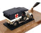 Matchbox MB1918C - 1918 Crossley On Plinth With Pen Holder - Chrome Silver