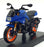 Maisto 1/18 Scale 34007-24907 - 2024 Suzuki Katana Motorbike - Met. Blue/Orange