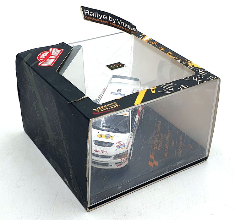 Vitesse 1/43 Scale 43413 Mitsubishi Evo IX #9 Winner Rally Nations '09 Mexico