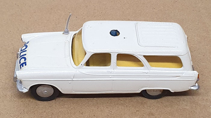 Corgi Toys 9.5cm Long Diecast 419 Ford Zephyr Motorway Police Patrol Car - White