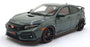 LCD Models 1/18 Scale Diecast LCD18005B-GR - 2020 Honda Civic Type R - Grey