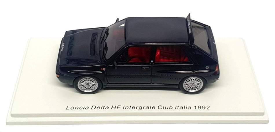 Spark 1/43 Scale S8995 - Lancia Delta HF Intergrale Club Italia 1992 - Black