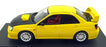 Solido 1/18 Scale S1812302 - 2003 Subaru Impreza WRX STI - Streetfighters Yellow