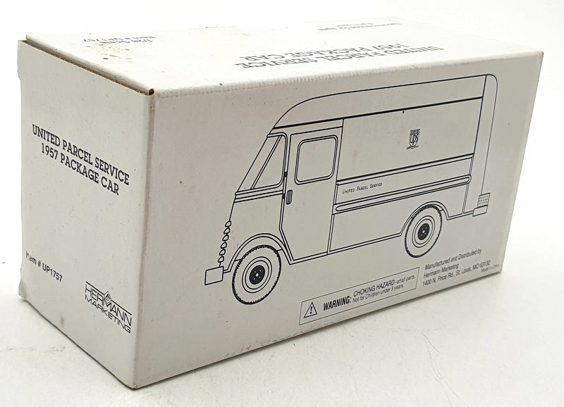 Hermann Marketing 1/28 Scale Diecast UP1757 - 1957 Package Car UPS