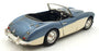 Ertl 1/18 Scale Diecast 7459 - 1956 Austin Healey 100-Six - Blue / white